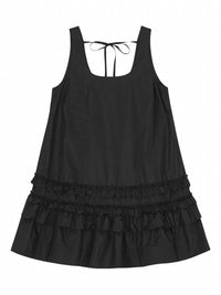 Ganni - Cotton Poplin Mini Dress