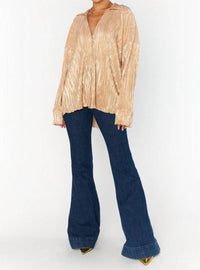 Show Me Your Mumu - Christmas Dinner Satin Top