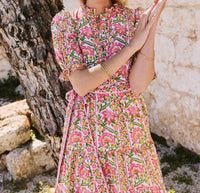 Pink City Prints - Matilda Midi Dress