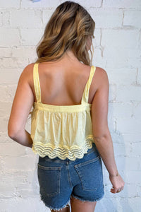 Adeline - Hey Honey Crop Top