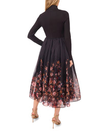 Ted Baker - Florine Turtleneck Combo Maxi Dress