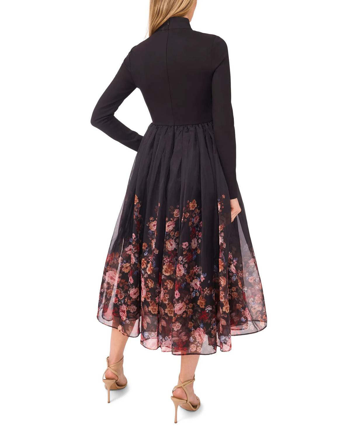 Ted Baker - Florine Turtleneck Combo Maxi Dress