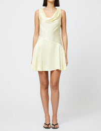 French Connection - Oona Satin Asymmetrical Mini Dress