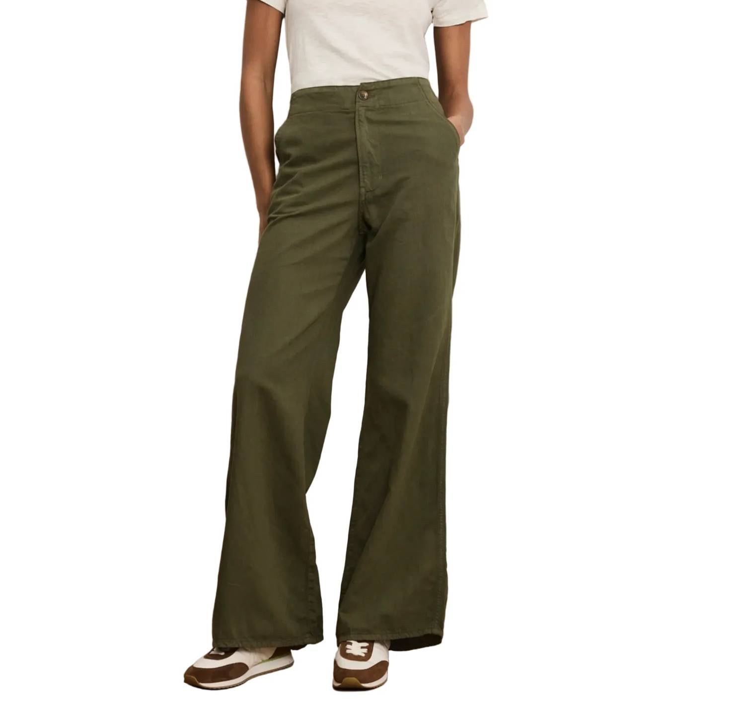 Veronica Beard - Kasey Mid Rise Wide Leg Pants