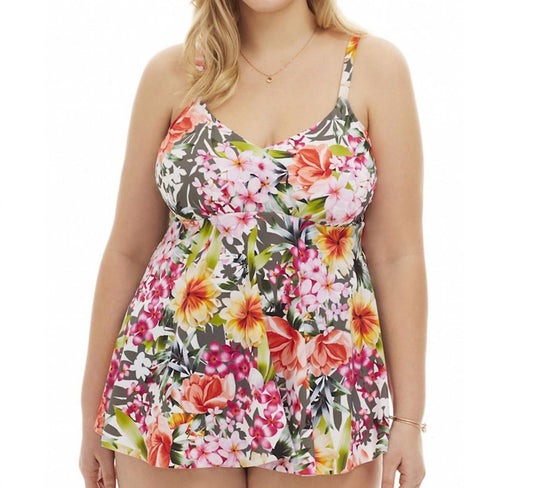 Always For Me - Plus Size Underwire Tankini Top