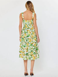 Current Air - Citrus Tiered Midi Dress