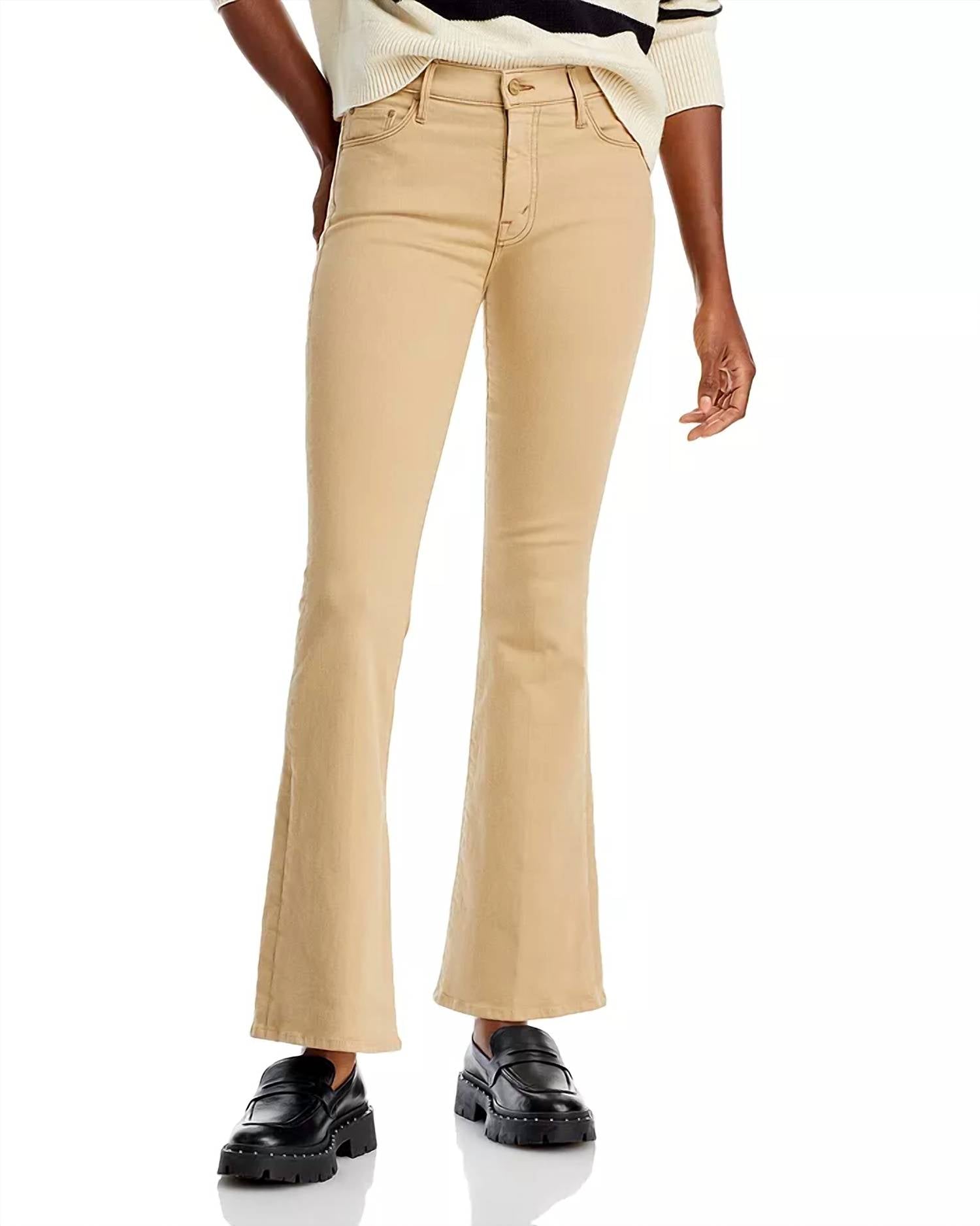 Mother - Weekender High Rise Flare Jeans