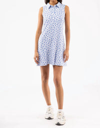 SMITH & QUINN Gracie Golf Mini Dress in sea poppy - women's dress