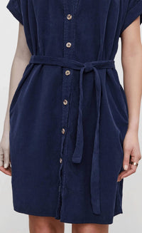 Velvet By Graham & Spencer - Macie Corduroy Mini Dress