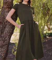 Velvet By Graham & Spencer - Itza Cotton Midi Dress