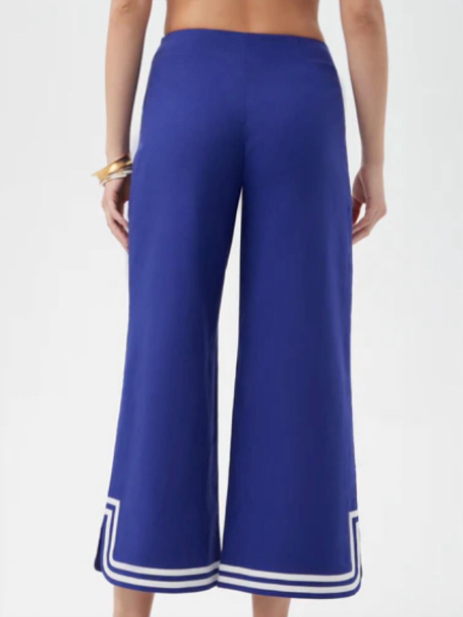 Trina Turk - Abbey Wide Leg Crop Pants