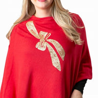 Top It Off - Boardwalk Crew Neck Poncho