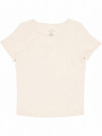 Simply Southern Double Layer Tee in pearl - women's t-shirt - alternate view