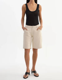 Lamarque - Bary Linen Twill Bermuda Shorts