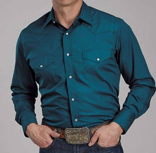 Roper - Men's Snap Long Sleeve Western Shirt