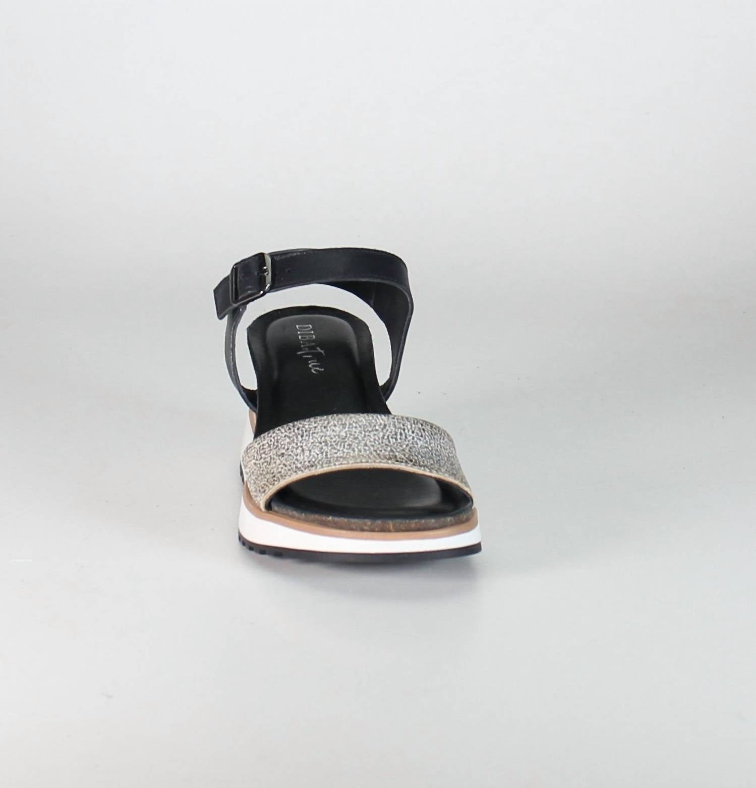 DIBA True Women's Sky High Sandals in pewter black - women's sandal - view 5