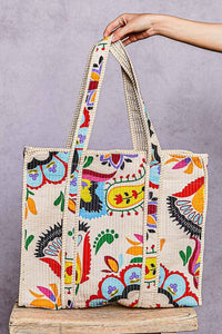Pol - Women's Cotton Printed Tote Bag