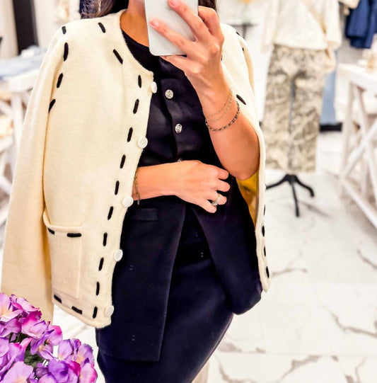 Sunday Edition - Women's Birch Hollow Button Up Cardigan