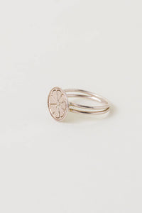 Alex Monroe - Lemon Slice Double Band Ring