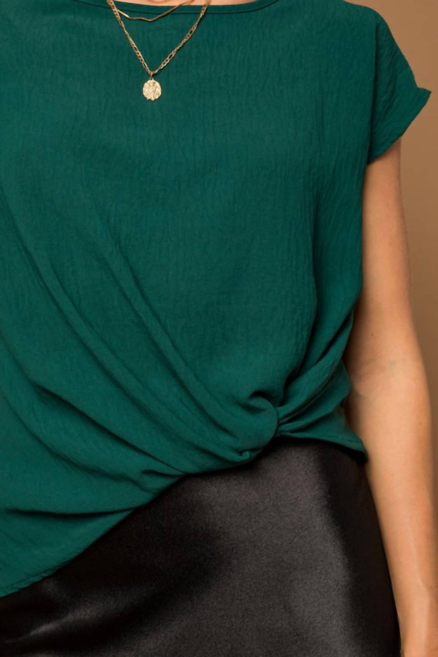 Gilli - Knot Woven Top
