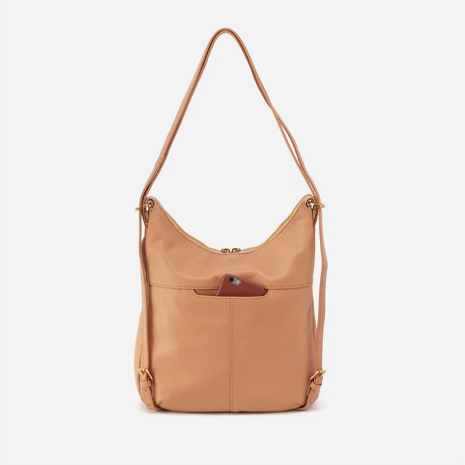 HOBO Women's Merrin Convertible Backpack in sandstorm - women's bag - alternate view