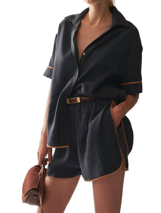 Sancia - Khoen Short Sleeve Button Down Shirt