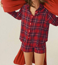 Z Supply - River Plaid Button Up Top