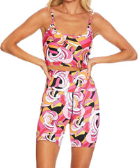 Beach Riot Libby Top in psychedelic geo - women's intimate