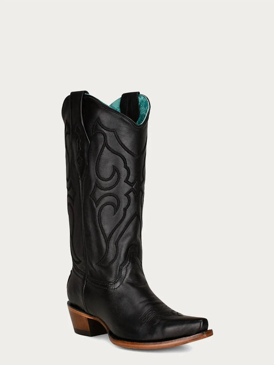 Corral - Women's Matching Stitch Pattern And Inlay Western Boots