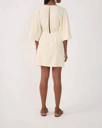 Dress To - Front Knot Kimono Sleeve Mini Dress