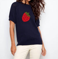 Charlie B - Raglan Short Sleeve Crew Neck Sweater
