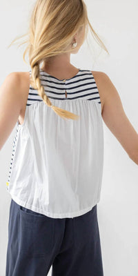 Lilla P - Mixed Media Tank