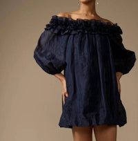 Cinq A Sept - Nava Embroidered Organza Mini Dress