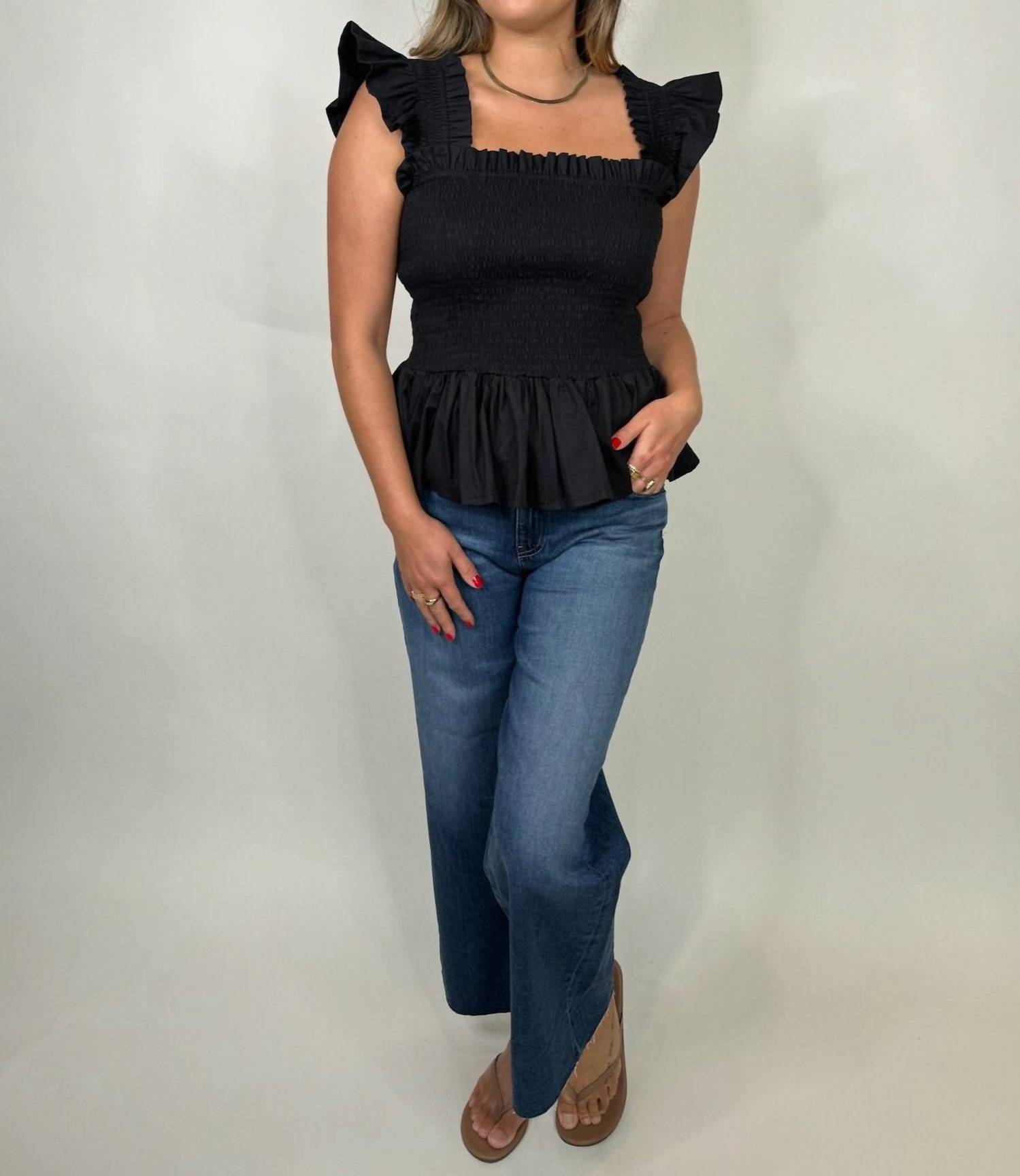 Phie Collective - Poplin Riza Top