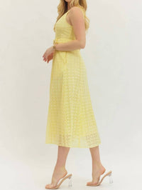 Entro - Dylan Eyelet Midi Dress