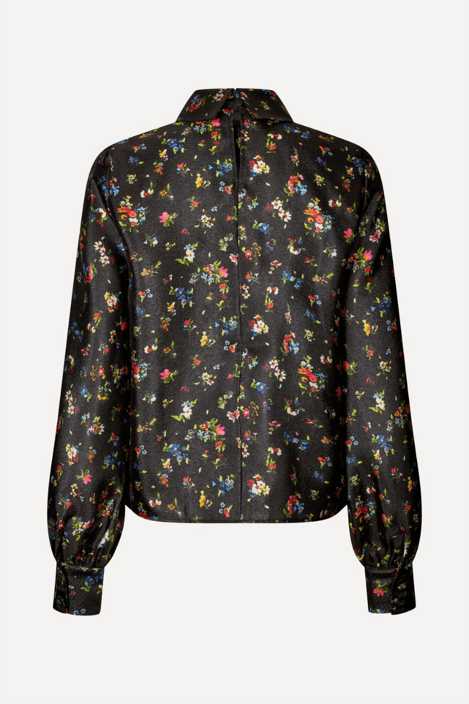 Stine Goya - Gathered Long Sleeve Top