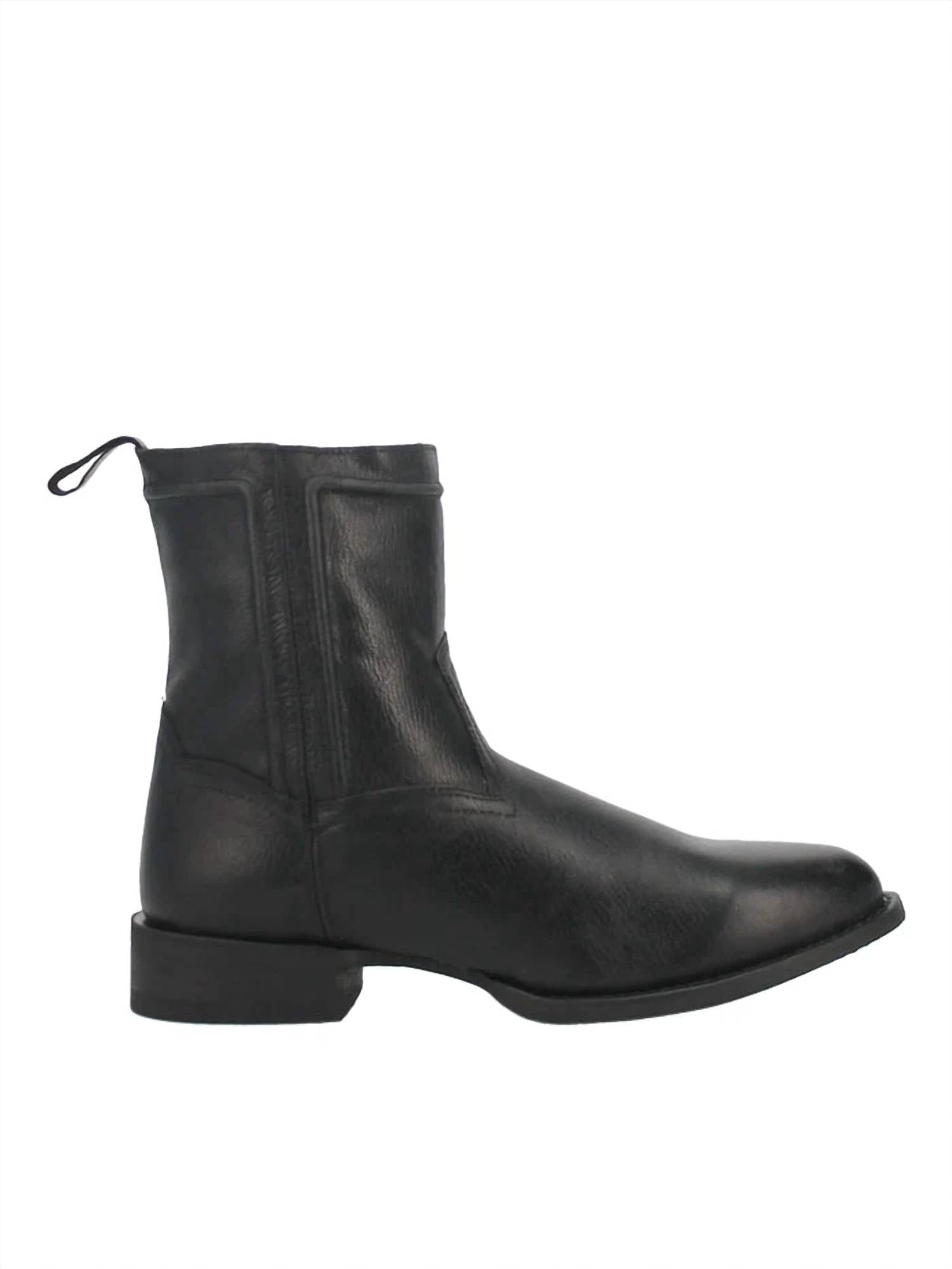 Laredo - Men's Half Boot With Zipper