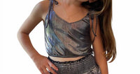 Katie J Nyc - Kids Metallic Top