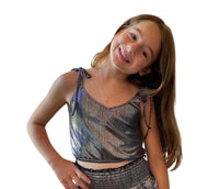 Katie J Nyc - Kids Metallic Top
