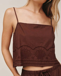 Bella Dahl - Button Back Crop Top