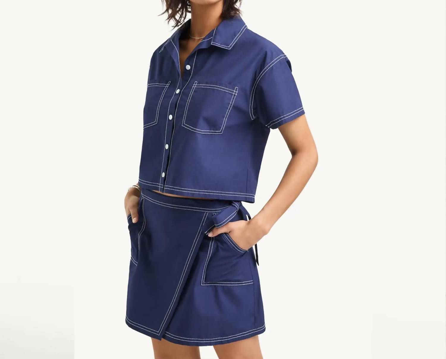 Vitamin A - Ashley Wrap Skirt