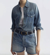 Nili Lotan - Cobain Denim Short