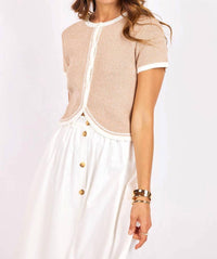 Sage The Label - Dewy Ribbed Cardigan