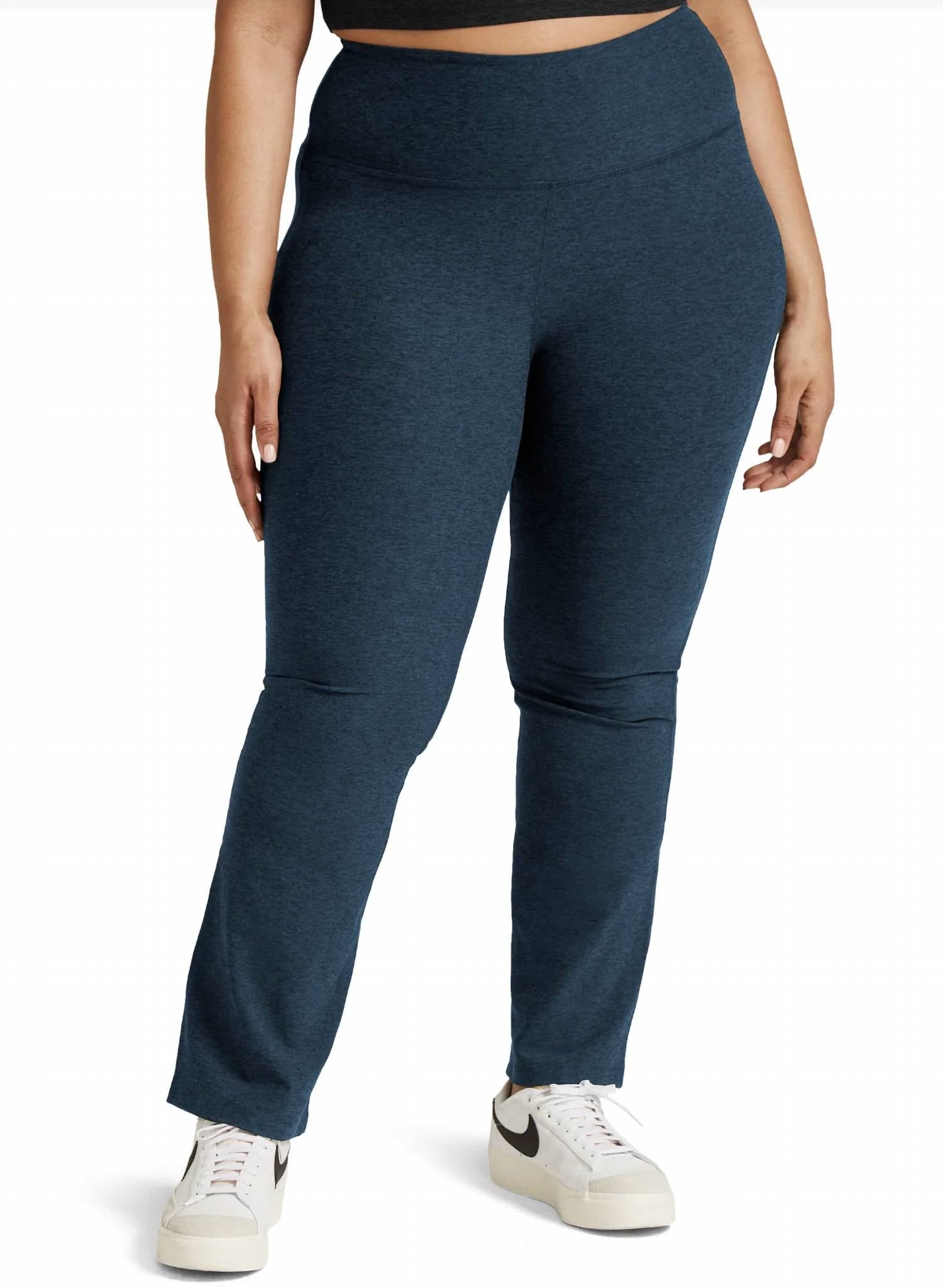 Beyond Yoga - Spacedye Practice High Waisted Bootcut Pants - Plus Size