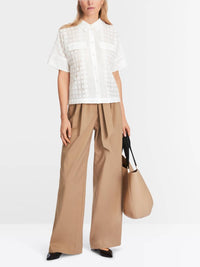 Marc Cain - Lace Blouse In Boxy Cut