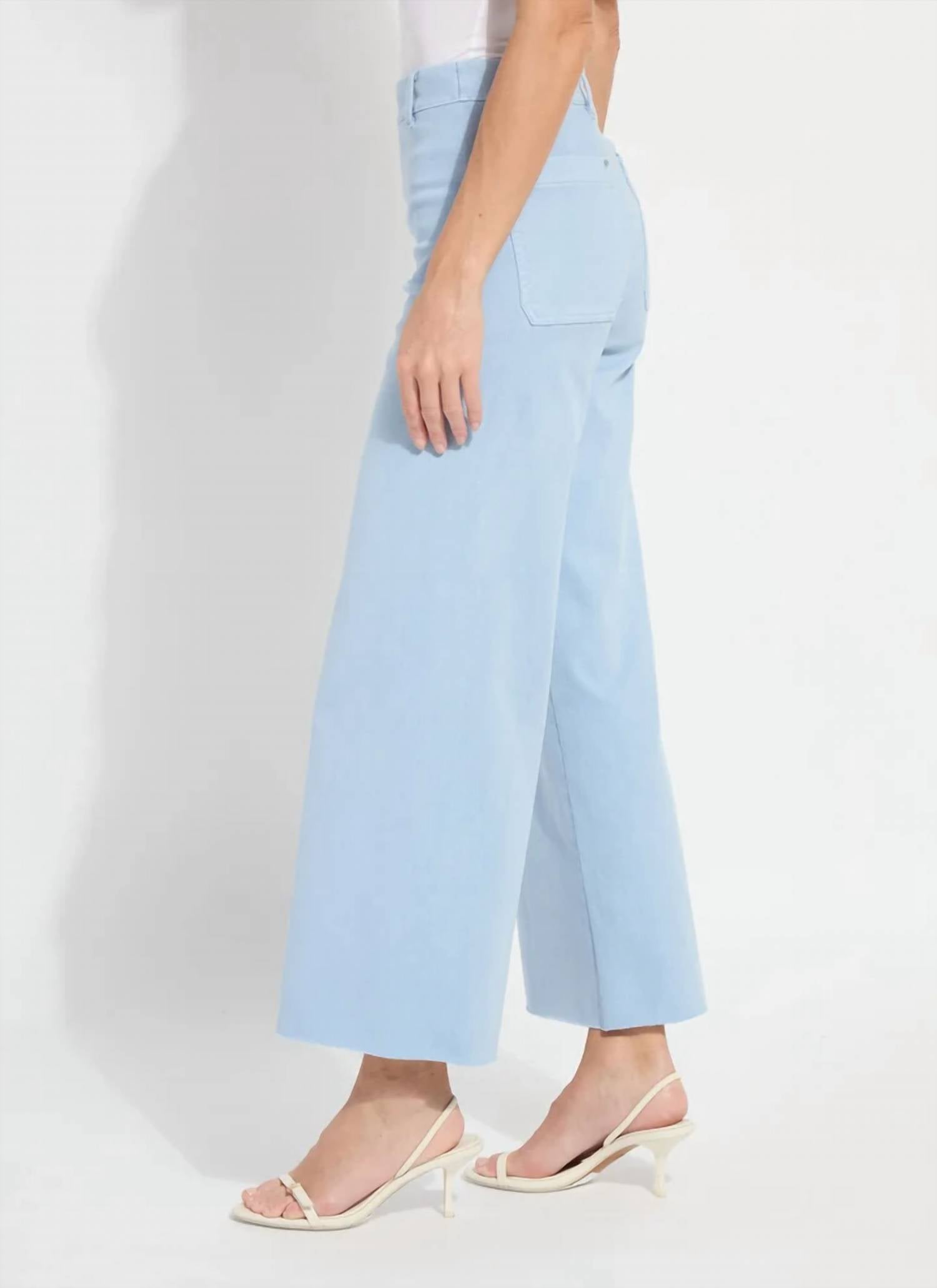Lysse - Erin Hi Waist Wide Leg Denim Pants