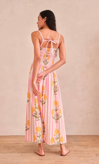 Saylor - Women's Kearney Floral Print Midi Dress