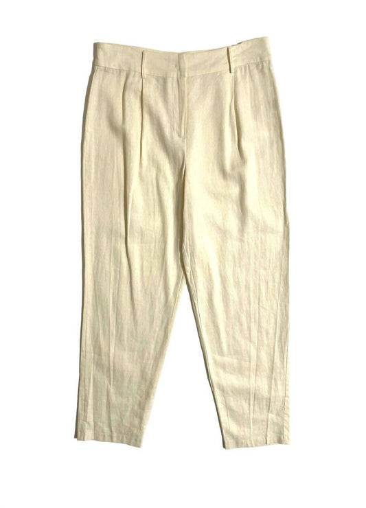 June & Hudson - Women's Linen Blend Casual Pants