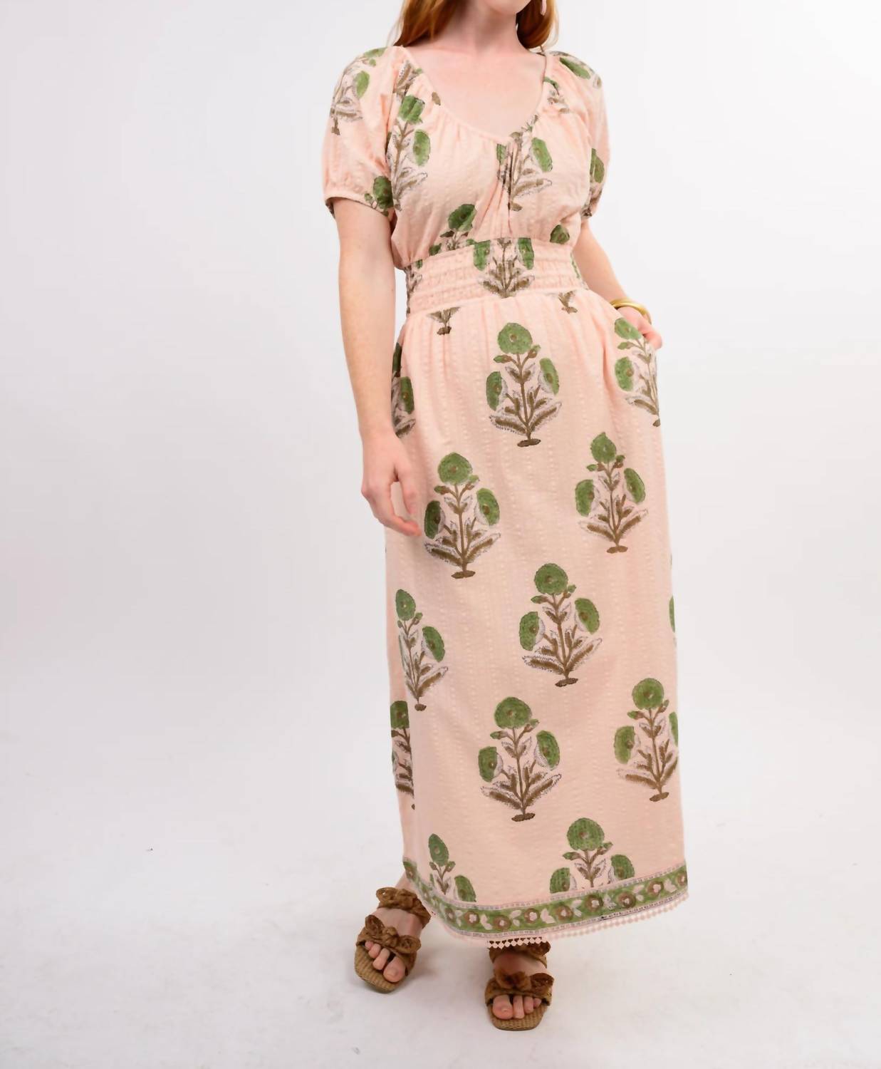 Uncle Frank - Seersucker Midi Dress