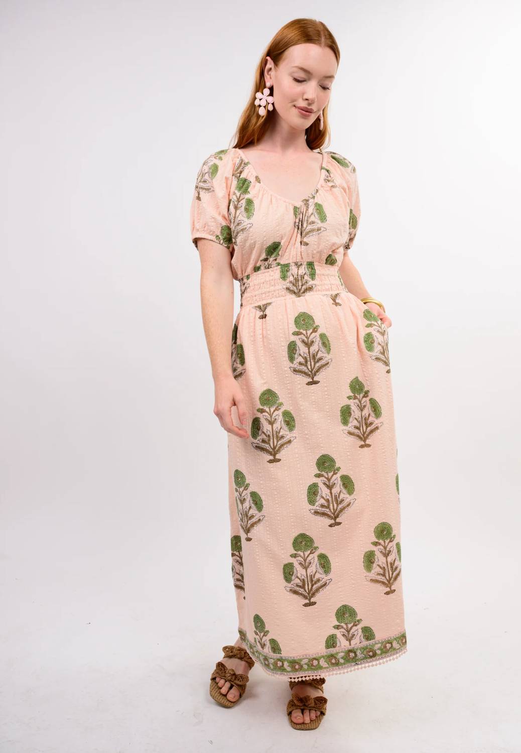Uncle Frank - Seersucker Midi Dress